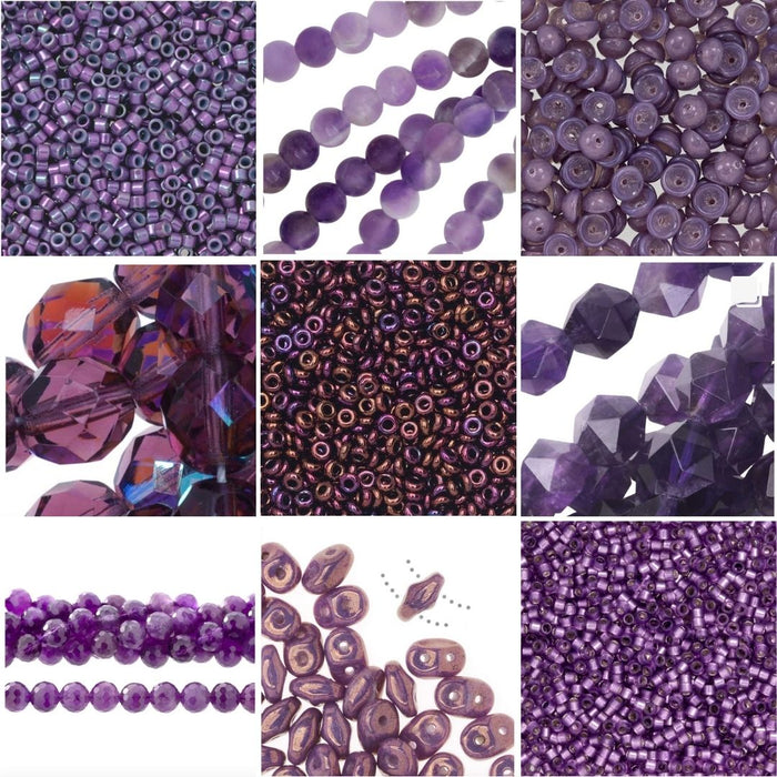 Amethyst - February's Birthstone and Color!