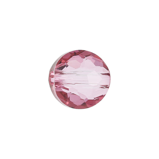 PRESTIGE Crystal, #5034 Daydream Round Bead 8mm Dark Rose (1 Piece)