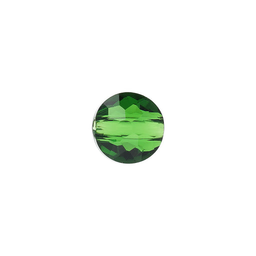 PRESTIGE Crystal, #5034 Daydream Round Bead 8mm Fern Green (1 Piece)