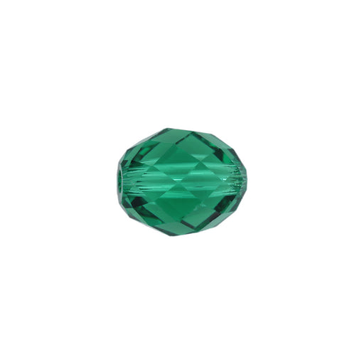 PRESTIGE Crystal, #5044 Olive Bead 7x6mm, Majestic Green (1 Piece)
