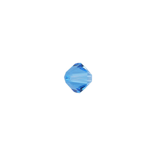 PRESTIGE Crystal, #5328 Bicone Bead 4mm Cool Blue (1 Piece)