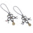 Fun and Fabulous Floral Earrings