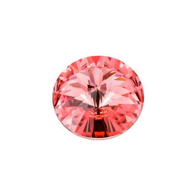 PRESTIGE Crystal, #1122 Rivoli 12mm, Rose Peach, (1 Piece)