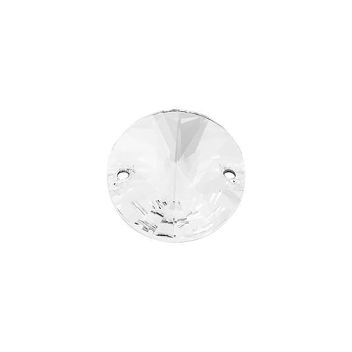 PRESTIGE Crystal, #3200 Rivoli Sew-On Stone 10mm, Crystal (1 Piece)