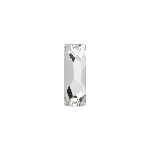 PRESTIGE Crystal, #3255 Baguette Sew-On Stone 18mm, Crystal (1 Piece)