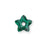 PRESTIGE Crystal, #3754 Star Flower Bead 7mm, Emerald (1 Piece)