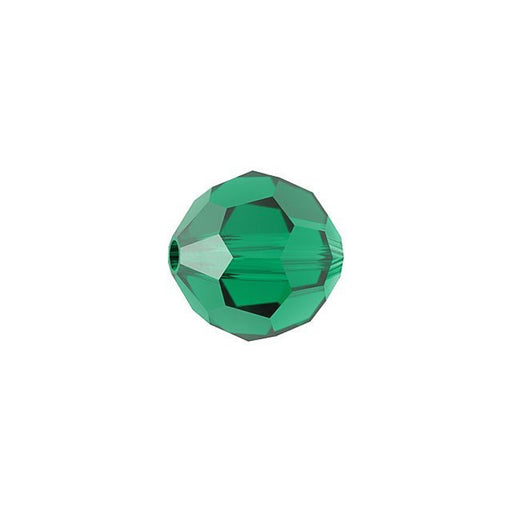 PRESTIGE Crystal, #5000 Round Bead 7mm, Emerald (1 Piece)