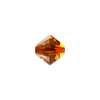 PRESTIGE Crystal, #5328 Bicone Bead 6mm, Light Amber (1 Piece)