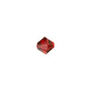 PRESTIGE Crystal, #5328 Bicone Bead 4mm, Scarlet (1 Piece)
