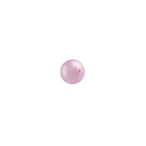 PRESTIGE Crystal, #5810 Round Pearl Bead 4mm, Powder Rose (1 Piece)