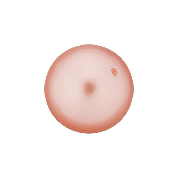 PRESTIGE Crystal, #5810 Round Pearl Bead 12mm, Rose Peach (1 Piece)