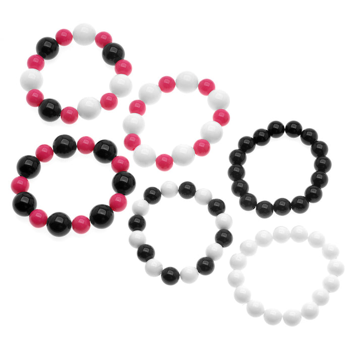 Retired - Party Color Gumball Stretch Bracelet Set