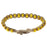 Sunny Yellow Hemp Macrame Bracelet