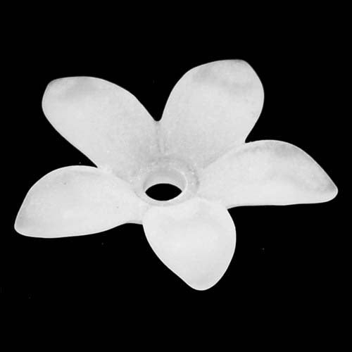 Lucite Gilia Star Flowers Matte Crystal Frost Light Weight 17mm (10 pcs)