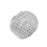Silver Tone Mesh Wire Large Hole Bead - 13x16mm (6 pcs)
