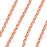 Copper Cable Chain, 3.5mm, by the Foot