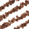 Charm Chain, Coin 6mm, Antiqued Copper Plated, by the Inch