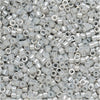 Miyuki Delica Seed Beads, 11/0 Size, Ceylon Gray DB252 (2.5