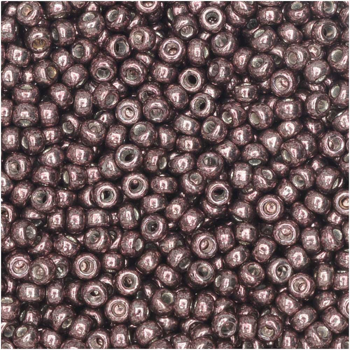 Miyuki Round Seed Beads, 11/0 Size, 8.5 Gram, #1085 Burnt Cinnamon