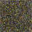 Miyuki Round Seed Beads, 15/0, #9335 Cranberry Lined Peridot AB (8.2 Gram Tube)