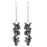 Retired - Hematite Cluster Earrings