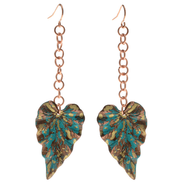 Retired - Copper Autumn Earrings