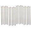 Vintaj Natural Brass Head Pin, 1.5 Inches Long and 24 Gauge Thick (20 Pieces)