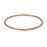 Stacking Ring, 1mm Round Wire / US Size 8, 1 Piece, 14K Rose Gold Filled