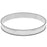 Nunn Design Antiqued Silver Plated Round Channel Bangle Bracelet - 2 3/4 Inch (1 Piece)