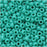 Toho Round Seed Beads 8/0 55 'Opaque Turquoise' 8 Gram Tube