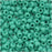 Toho Round Seed Beads 8/0 55F 'Opaque Frosted Turquoise' 8 Gram Tube