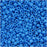 Toho Round Seed Beads 11/0 43DF 'Opaque Frosted Cornflower' 8 Gram Tube