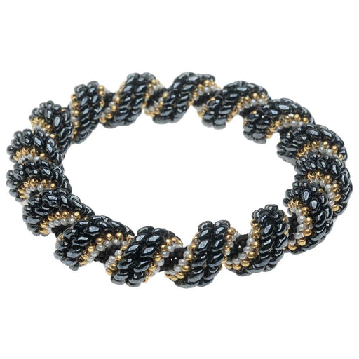 Cellini Spiral Bracelet - New Year's Eve - Exclusive Beadaholique Jewelry Kit