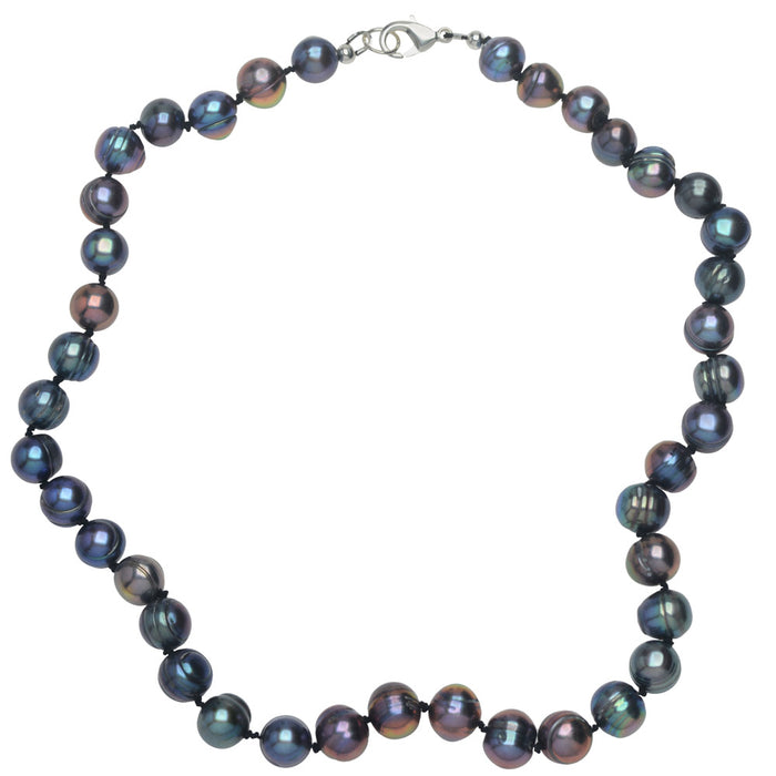 Retired - Peacock Pearl Necklace