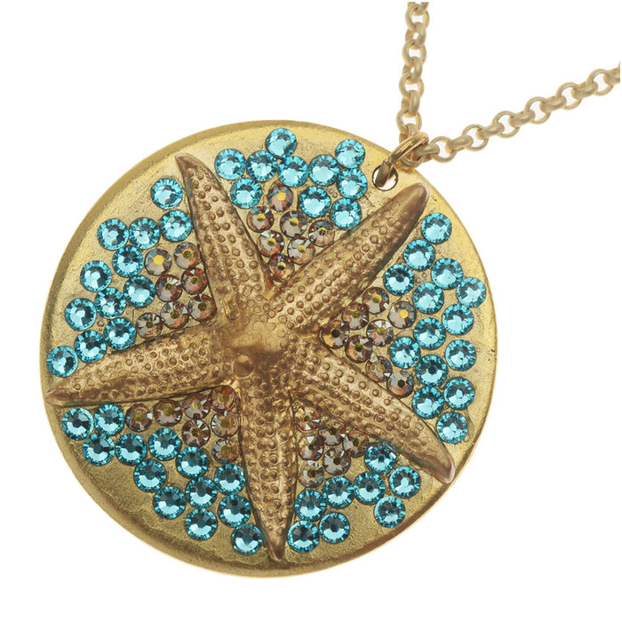 Retired - Sparkly Starfish Necklace