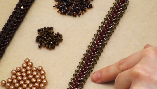 How to Do a Flat Spiral Stitch for Beading & Make a Bracelet