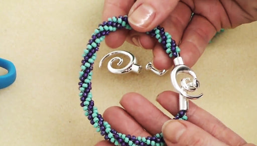 How to Braid Beaded Kumihimo and Make a Bracelet