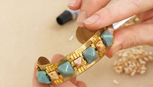 How to Make the Mayan Revival Cuff Bracelet