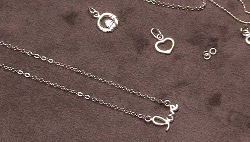 Quick, Easy & Elegant Wedding Jewelry: Sterling Silver Love Necklace