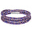 Refill - Beaded Kumihimo Wrap Bracelet Kit-Purple  - Exclusive Beadaholique Jewelry Kit