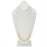 Refill - Long Beaded Kumihimo Necklace - White & Gold - Exclusive Beadaholique Jewelry Kit