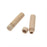 Wood Needle Case, Cylinder 2.34 x 0.55 Inches, Natural (2 Pieces)