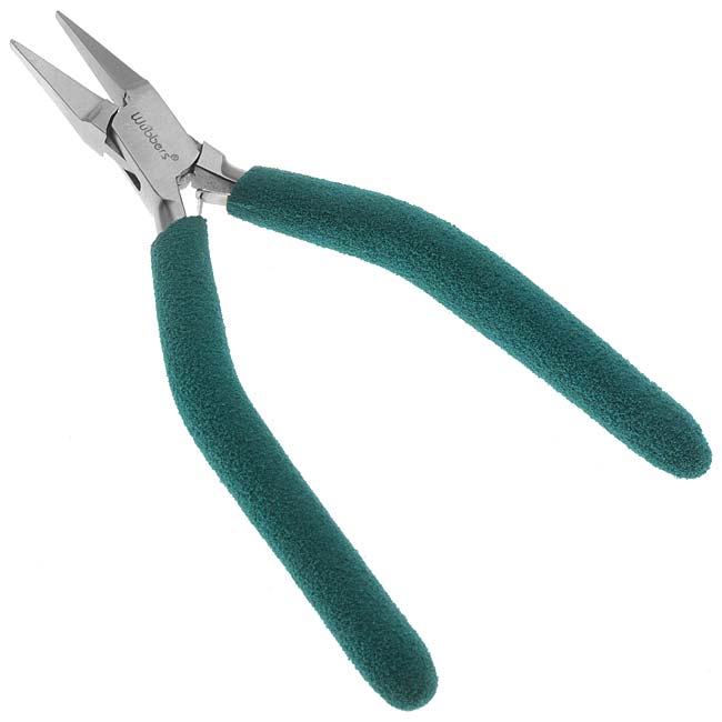 Wubbers Classic Series Narrow Flat Nose Duckbill Pliers - 3mm Wide Jaws