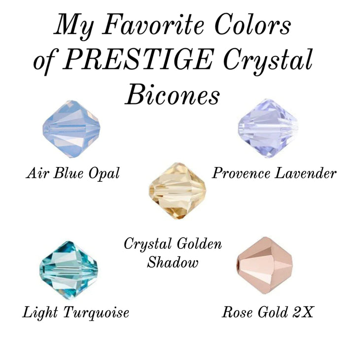 Favorite Bead Spotlight: PRESTIGE Crystal Bicones