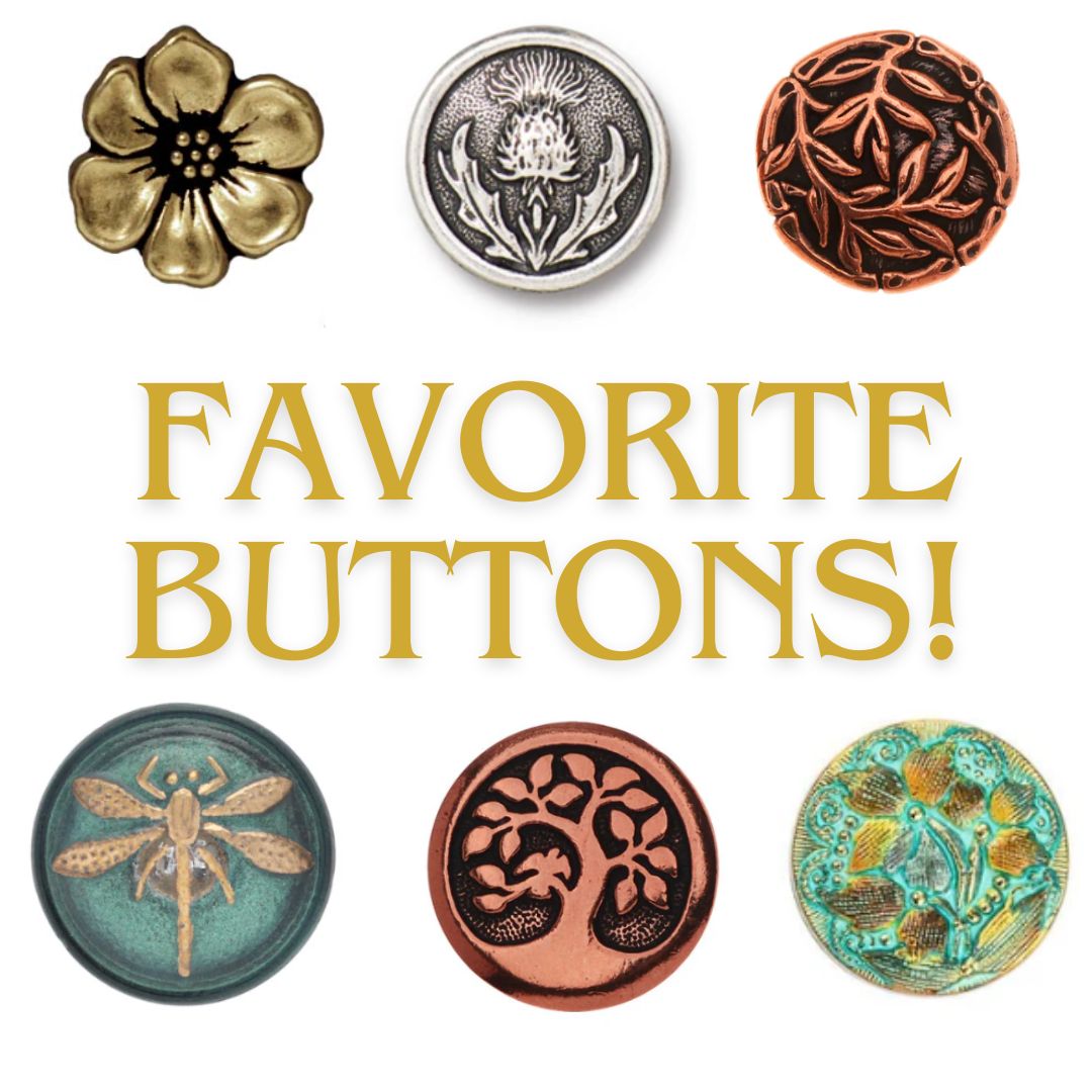 Favorite Buttons for DIY Jewelry Making — Beadaholique