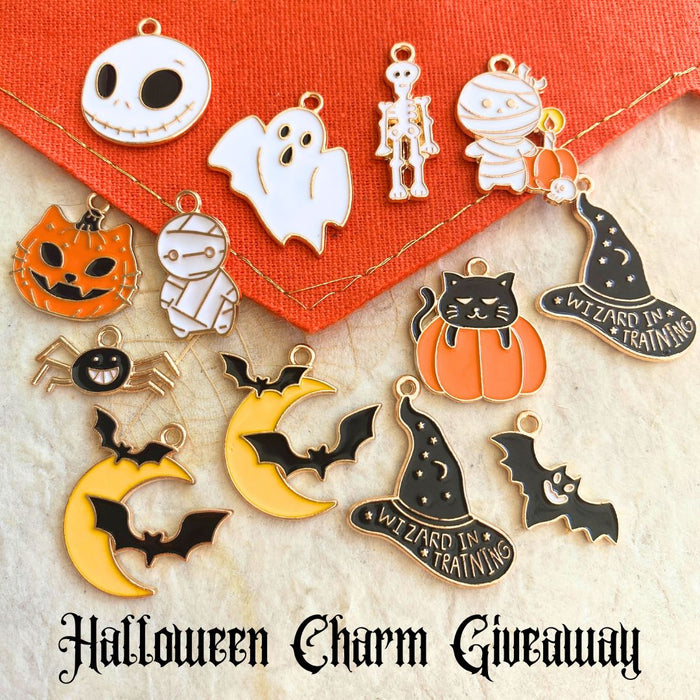 ENDED Giveaway! 13 Bewitching Sweet & Petite Halloween Charms