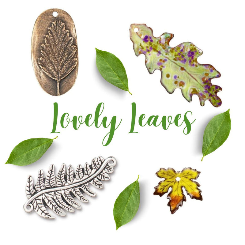 Fern Leaf Charms, Large Long Fern Leaf Pendant Beads, up to 4