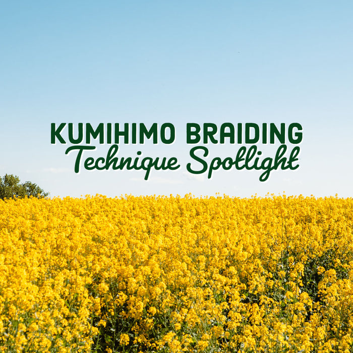 Technique Spotlight: Kumihimo Braiding