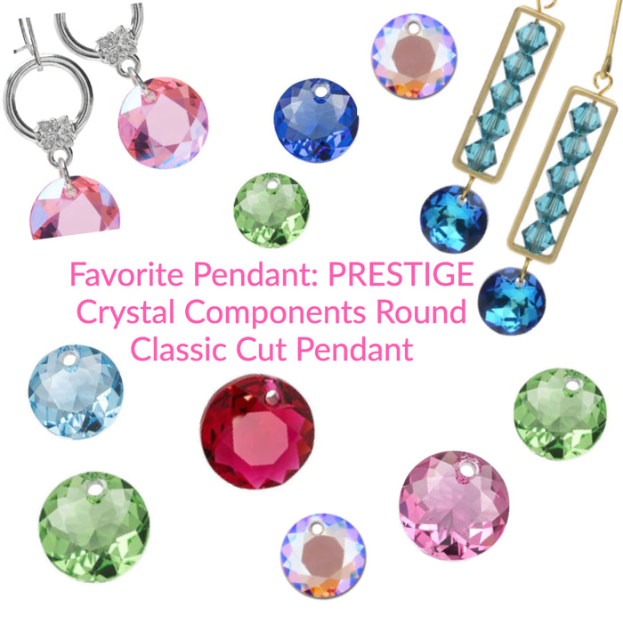 Favorite Pendant Spotlight: PRESTIGE Crystal Round Classic Cut Pendant