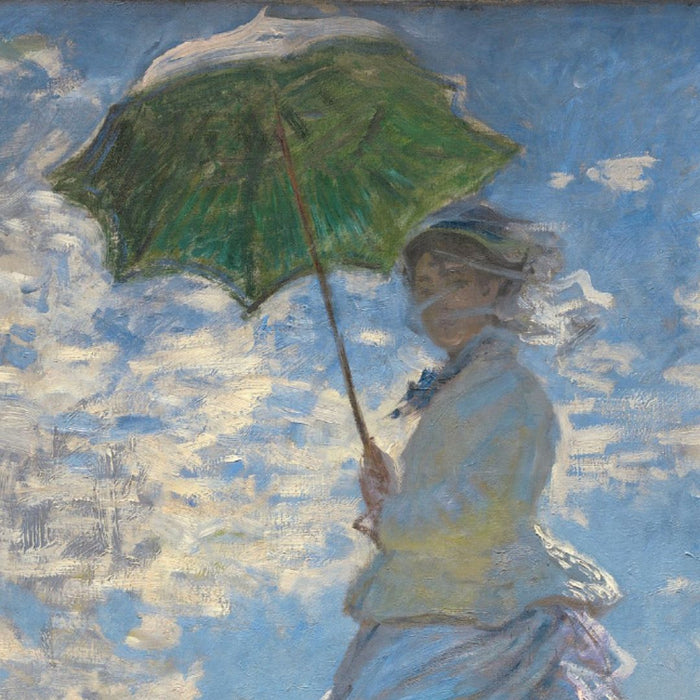 Art Inspiration for DIY Jewelry: Woman with a Parasol - Madame Monet and Her Son, 1875